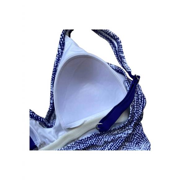 NEW BADGLEY MISCHKA gisele surplice one piece swimsuit in bad gisele - Picture 5 of 6